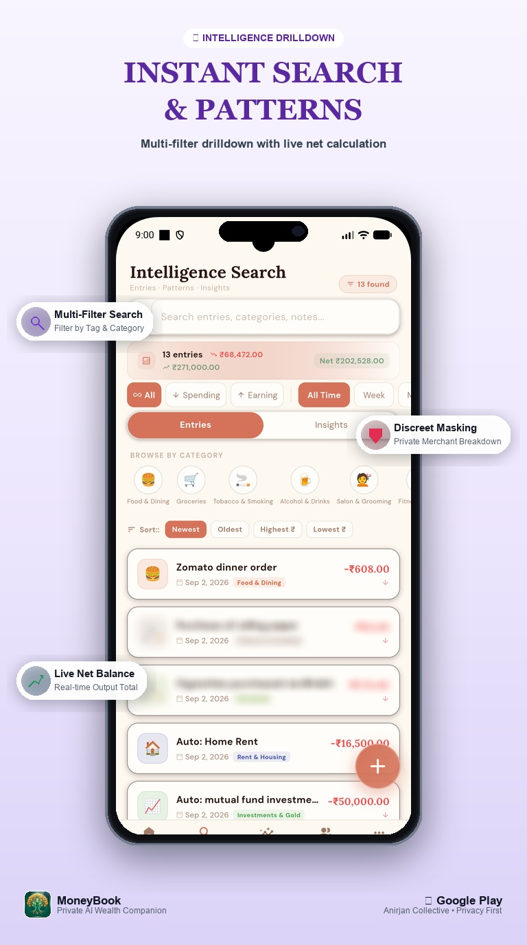 Instant Search & Patterns